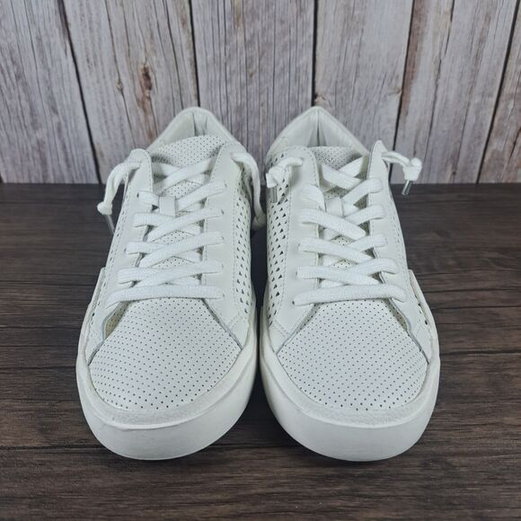 Dolce Vita Zina Perforated Sneaker Women's Sz 9.5 White (VGC) - Picture 2 of 9